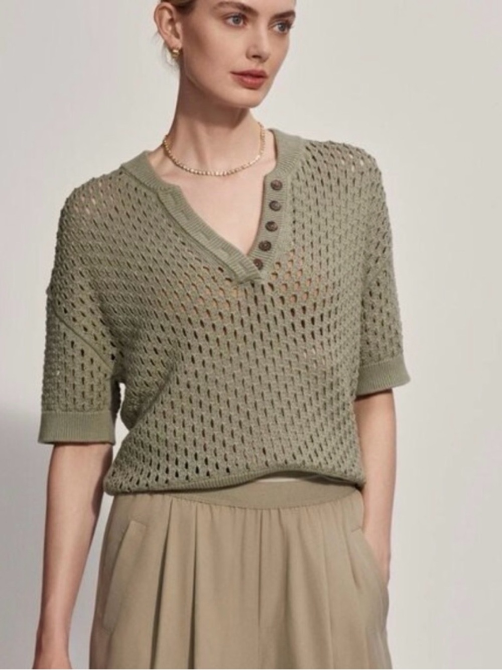 Varley Easton Top - seagrass